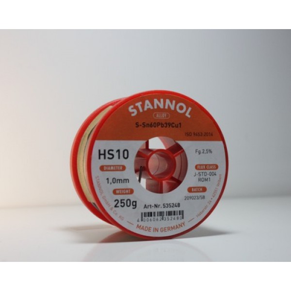 Stannol HS10 Ø1.0/250 - 535248